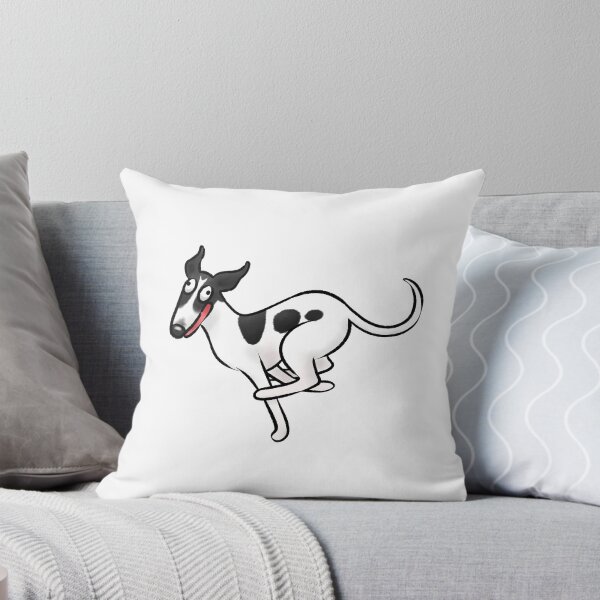Item preview, Zoomies - White and Black Hound designed and sold by Tessa Draws Stoof.