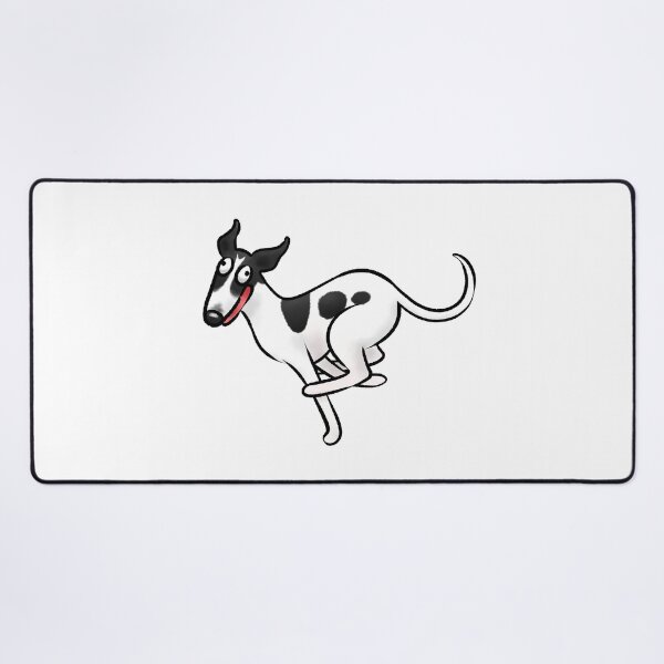 Item preview, Zoomies - White and Black Hound designed and sold by Tessa Draws Stoof.