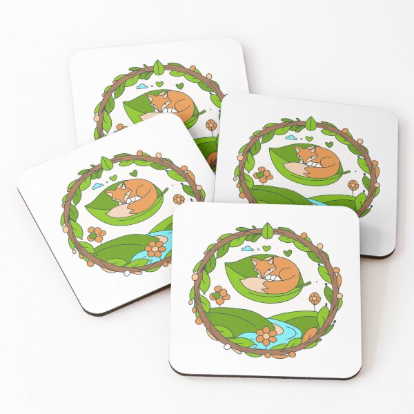 Item preview, Vol 2 Ecovibe Design Forest Slumber Cozy Fox In Na designed and sold by EcoVis.