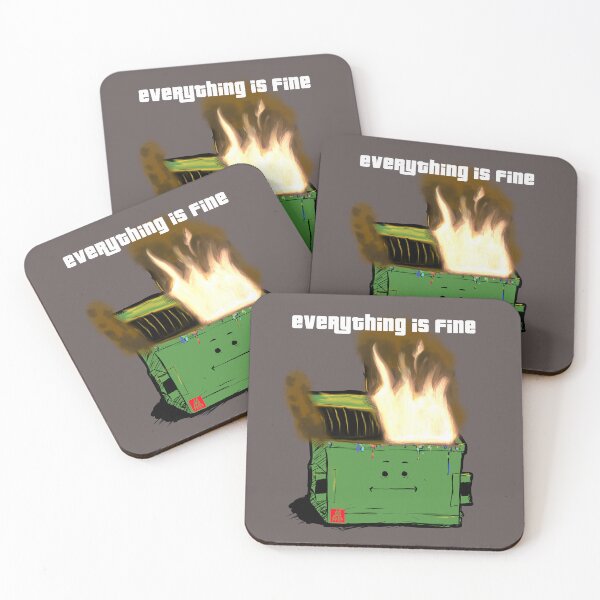 Item preview, eVERYTHING iS fINE designed and sold by PickledGenius.