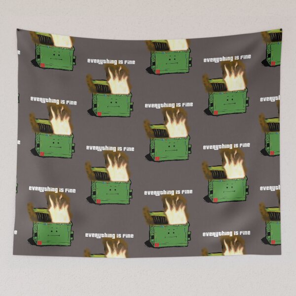 Item preview, eVERYTHING iS fINE designed and sold by PickledGenius.