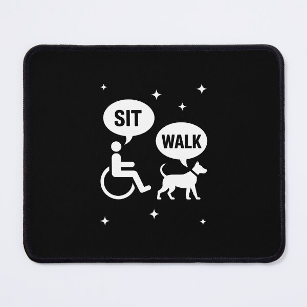 Item preview, Funny Disabled Wheelchair Pet Dog designed and sold by LittleBO5.