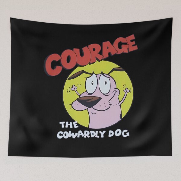 Item preview, Courages The Fearfull Dog designed and sold by DeseraeFreeny81.
