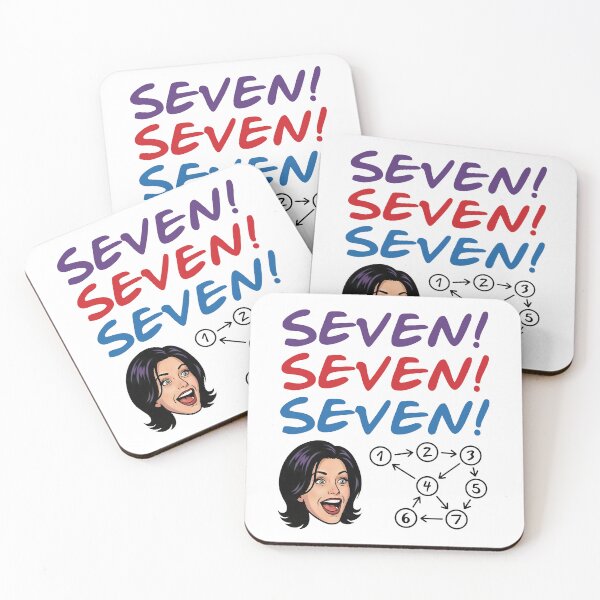 Item preview, Seven! Seven! Seven! - Friends designed and sold by Screen Lore.