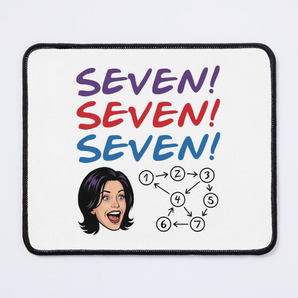 Item preview, Seven! Seven! Seven! - Friends designed and sold by Screen Lore.