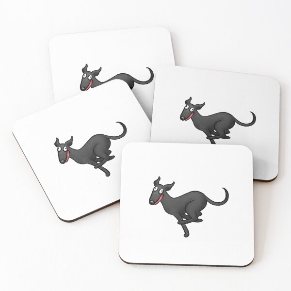 Item preview, Zoomies - Black Hound designed and sold by Tessa Draws Stoof.