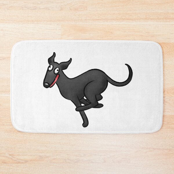 Item preview, Zoomies - Black Hound designed and sold by Tessa Draws Stoof.