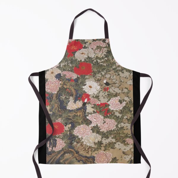 Item preview, Peonies and Small Birds – Ito Jakuchu (1765) PD designed and sold by HIKARIMi.