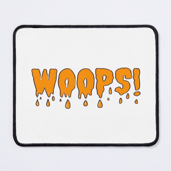 Item preview, Bold Dripping "WOOPS!" Typography – Funny Mistake Design for Stickers, Tees, Posters & More designed and sold by Bright Nest Studio.