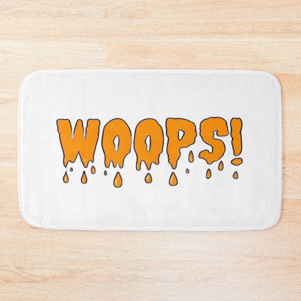 Item preview, Bold Dripping "WOOPS!" Typography – Funny Mistake Design for Stickers, Tees, Posters & More designed and sold by Bright Nest Studio.