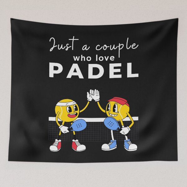 Item preview, Just A Couple Who Love Padel designed and sold by Anniko Art Studio.