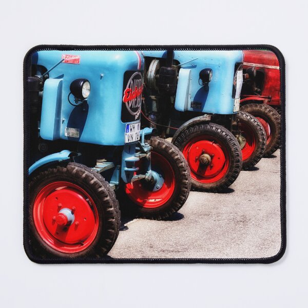 Item preview, Line-up of Vintage Tractors designed and sold by Kasia Design.