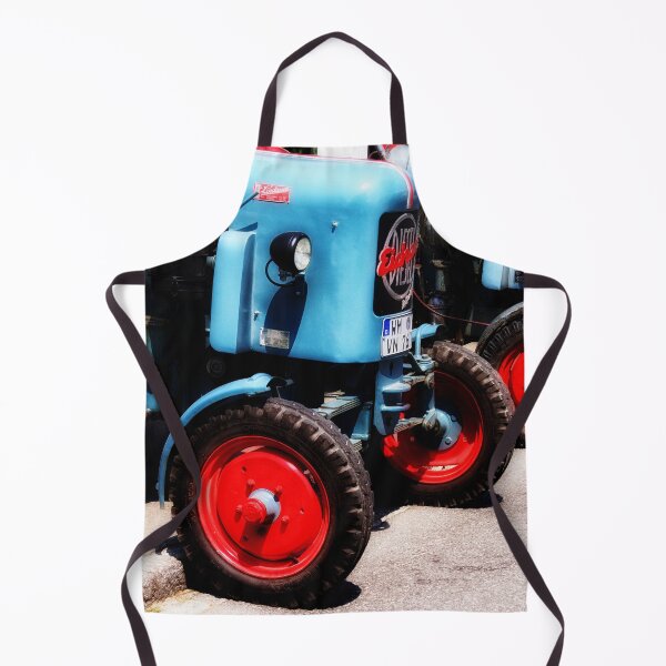 Item preview, Line-up of Vintage Tractors designed and sold by Kasia Design.