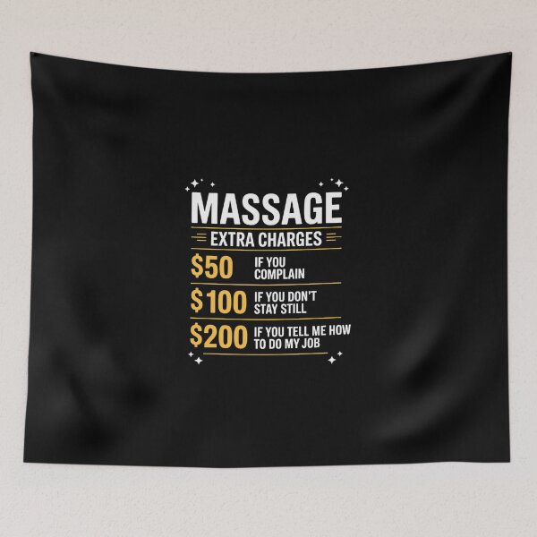 Item preview, Funny Massage Therapist Massage Therapy Joke designed and sold by LittleBO5.