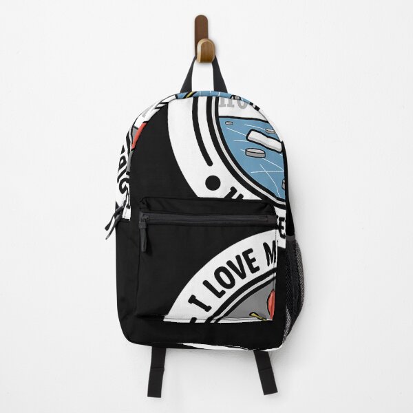 Item preview, I Love My Terrible Hockey Team White Round designed and sold by MICAAZAR.