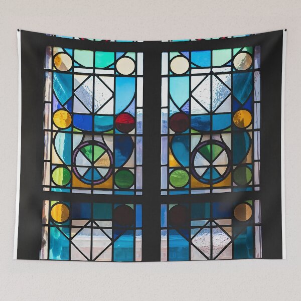 Item preview, Modern Colorful Stained Glass Texture (image size 7840x11680) designed and sold by Digital-Davinci.
