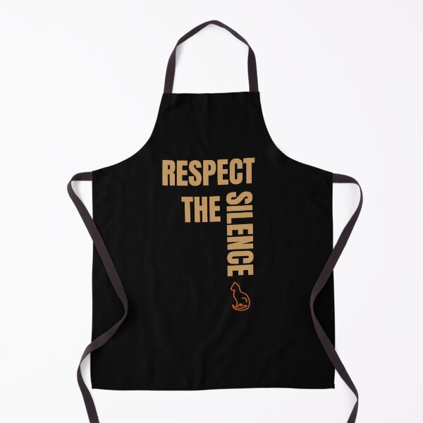 Item preview, Respect the Silence – Bold Statement Design designed and sold by GentleStudio.