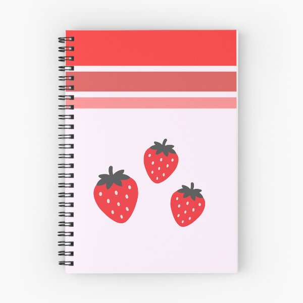 Item preview, Strawberry Stripes – Cute & Elegant Aesthetic designed and sold by Akalternativ.