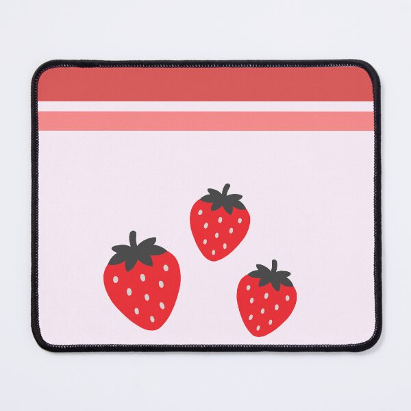 Item preview, Strawberry Stripes – Cute & Elegant Aesthetic designed and sold by Akalternativ.