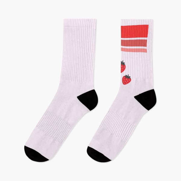 Item preview, Strawberry Stripes – Cute & Elegant Aesthetic designed and sold by Akalternativ.