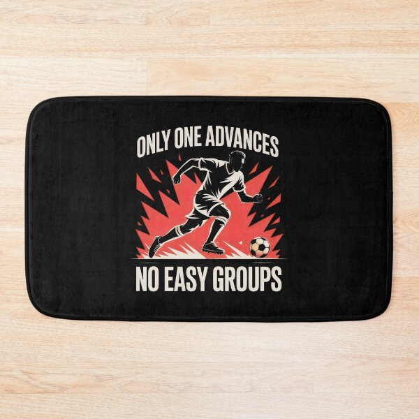 Item preview, Only One Advances No Easy Groups Soccer Action Dynamic Art designed and sold by SplashTastic.