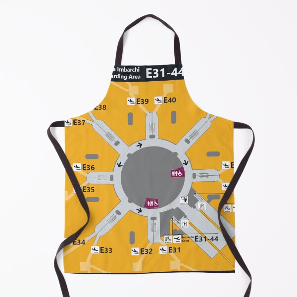 Item preview, ROME FIUMICINO AIRPORT ITALY MAP designed and sold by KALEIDOSCOPE UK.