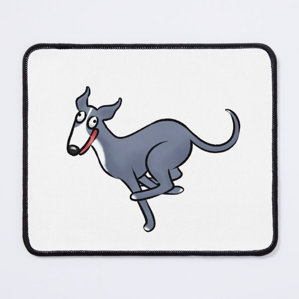 Item preview, Zoomies - Blue and White Hound designed and sold by Tessa Draws Stoof.