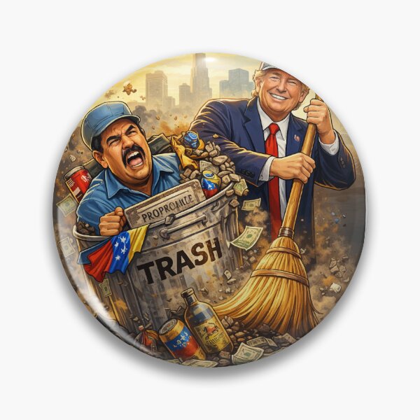 Item preview, Cleanup Day – Political Satire Illustration designed and sold by storelibertys.
