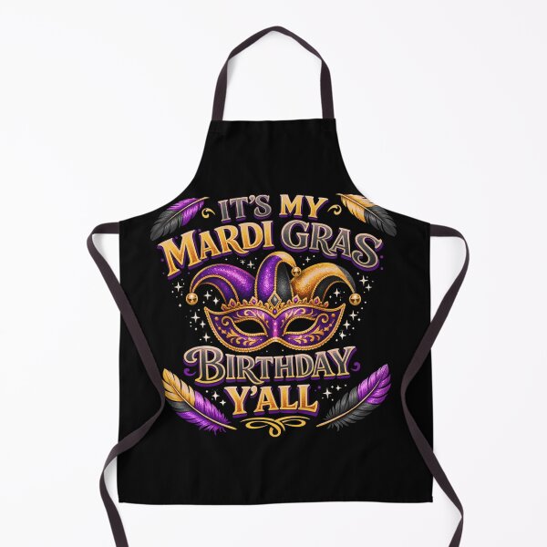 Item preview, Mardi Gras Birthday It's My Mardi Gras Birthday Y'all Gift designed and sold by Ali-printshop.