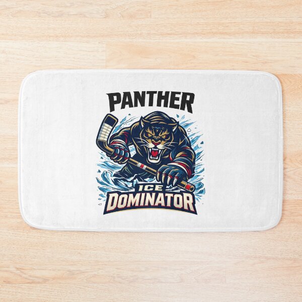Item preview, Ice Dominator Panther Hockey Mascot Design designed and sold by Graphic Therapist.