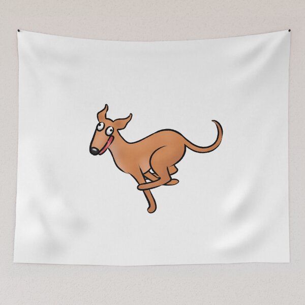 Item preview, Zoomies - Red Hound designed and sold by Tessa Draws Stoof.