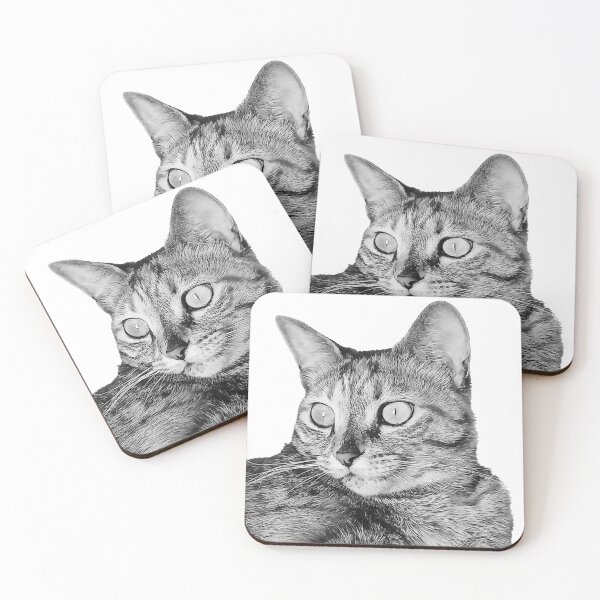 Item preview, Cat Staring Out The Window designed and sold by DezinerDee.