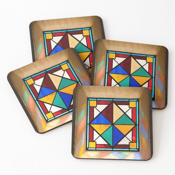 Item preview, Modern Colorful Stained Glass Texture (image size 7840x11680) designed and sold by Digital-Davinci.