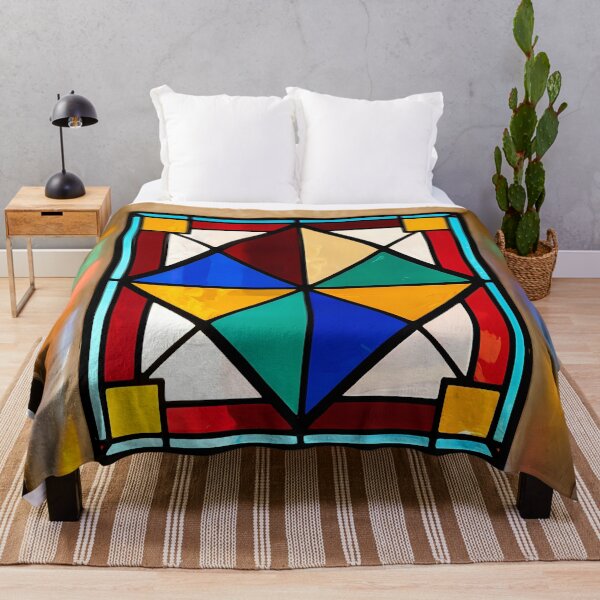 Item preview, Modern Colorful Stained Glass Texture (image size 7840x11680) designed and sold by Digital-Davinci.