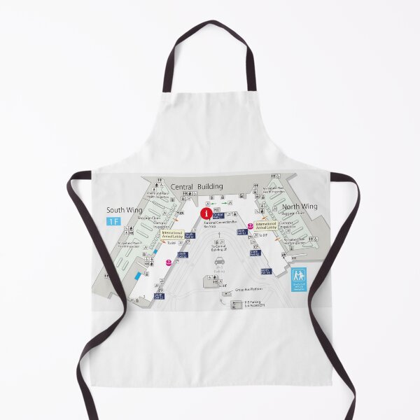 Item preview, TOKYO-HANEDA AIRPORT TERMINAL MAP JAPAN designed and sold by KALEIDOSCOPE UK.
