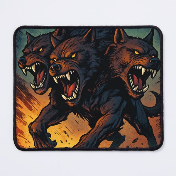 Item preview, Cerberus, fantastic creature | Comics stylCartoone -  designed and sold by ComicsFactory.