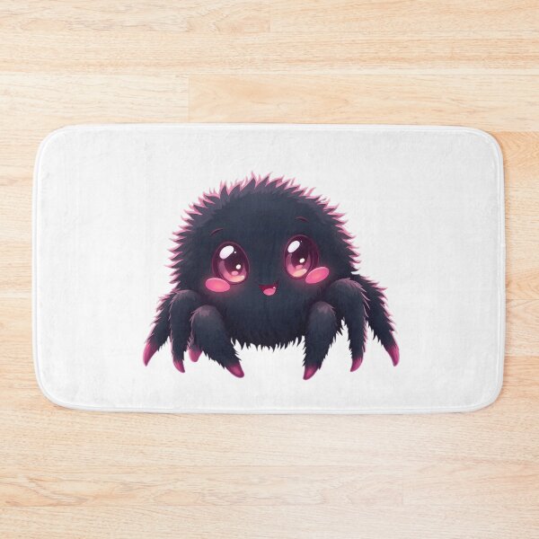 Item preview, Cute Fluffy Spider – Soft Spooky Fantasy Character designed and sold by santi-ia.