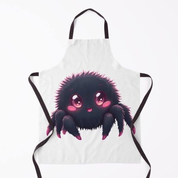 Item preview, Cute Fluffy Spider – Soft Spooky Fantasy Character designed and sold by santi-ia.