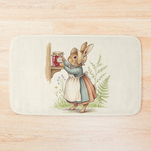 Item preview, The Little Rabbit's Pantry - Sweet Strawberry Jam designed and sold by Pasteltone.