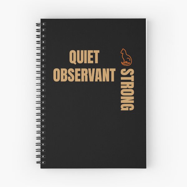 Item preview, Quiet Observant Strong – Cat Symbol Minimal Design designed and sold by GentleStudio.
