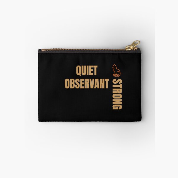 Item preview, Quiet Observant Strong – Cat Symbol Minimal Design designed and sold by GentleStudio.