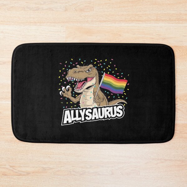 Item preview, Allysaurus Dinosaur In Rainbow Flag For Ally LGBT Pride  designed and sold by joyouartArt.