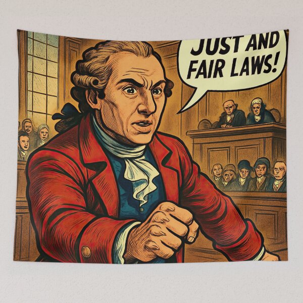 Item preview, Cesare Beccaria  | Comics stylCartoone -  designed and sold by ComicsFactory.