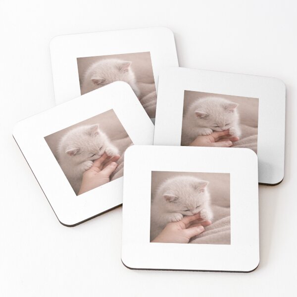 Item preview,  Quiet Comfort – Gentle Kitten Moment designed and sold by LovelyCatGalaxy.