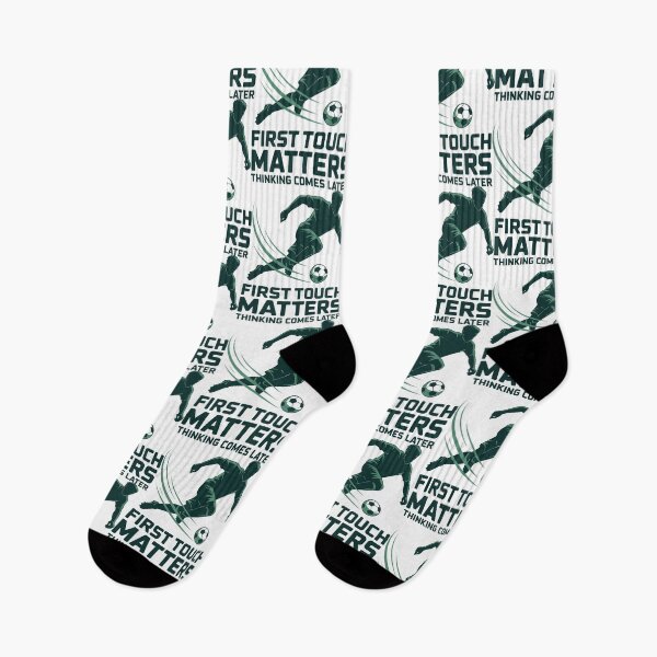 Item preview, First Touch Matters Thinking Comes Later Soccer Skill Art designed and sold by SplashTastic.