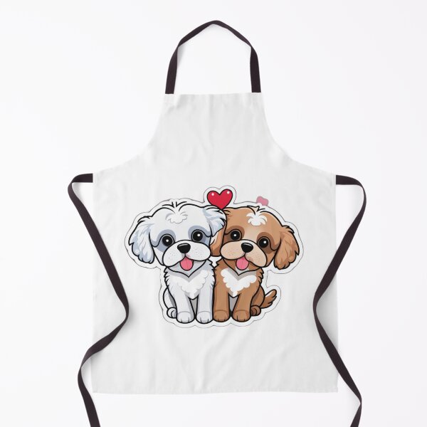 Item preview, Cute Cavoodle Couple in Love – Valentine’s Day Puppy Illustration designed and sold by Crafty Tiger Studio.