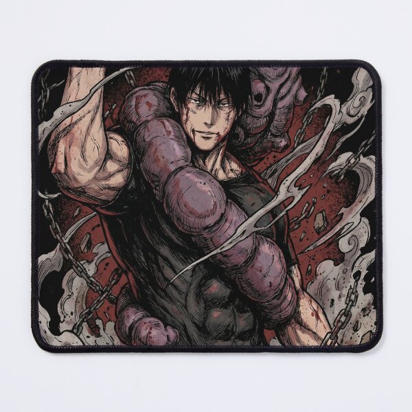 Item preview, Toji Tall Muscular Scarred Assassin Zero Energy Heavenly Restriction Fighter Inspired by Dark Anime Manga Fan Art designed and sold by Senpaiwaves.