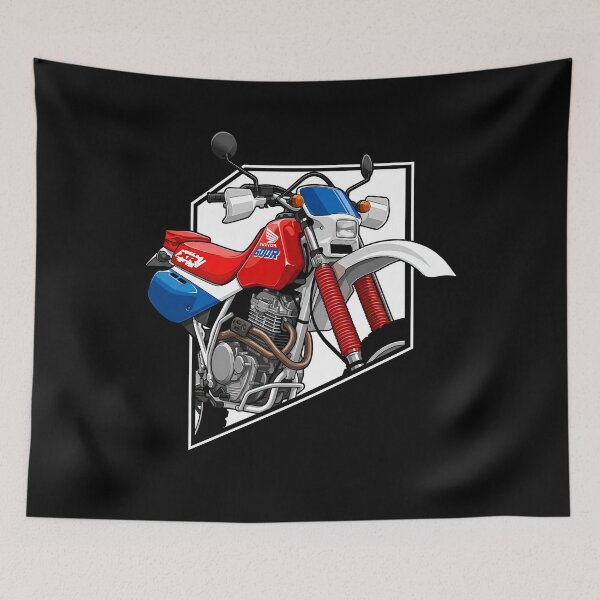 Item preview, Honda XR 600 R Detailed Close-Up Dirt Bike Artwork designed and sold by enzoade.