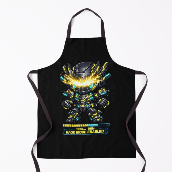 Item preview, Rage Mode Enabled – Cyber Mech Gamer Robot Neon Power Design designed and sold by R3XFORGE.
