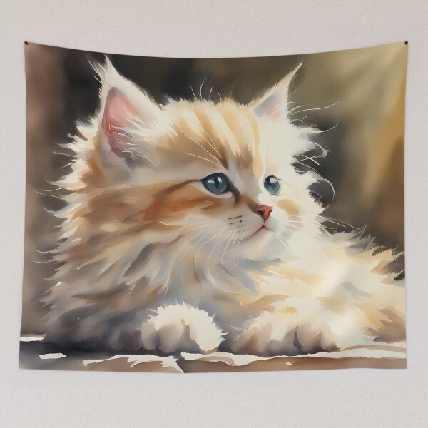 Item preview, Kitten in Sunlight designed and sold by CalmnessbyChoice.
